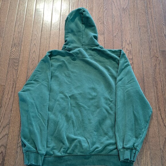 Y2K Nike Stitched Patch Spellout Hoodie - Size XL - Picture 4 of 4